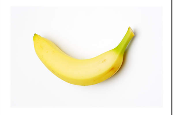 17. バナナの写真は選択されない